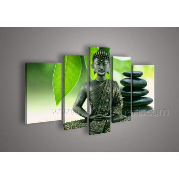 Moderne dekorative Malerei von Lord Buddha auf Leinwand (BU-010)